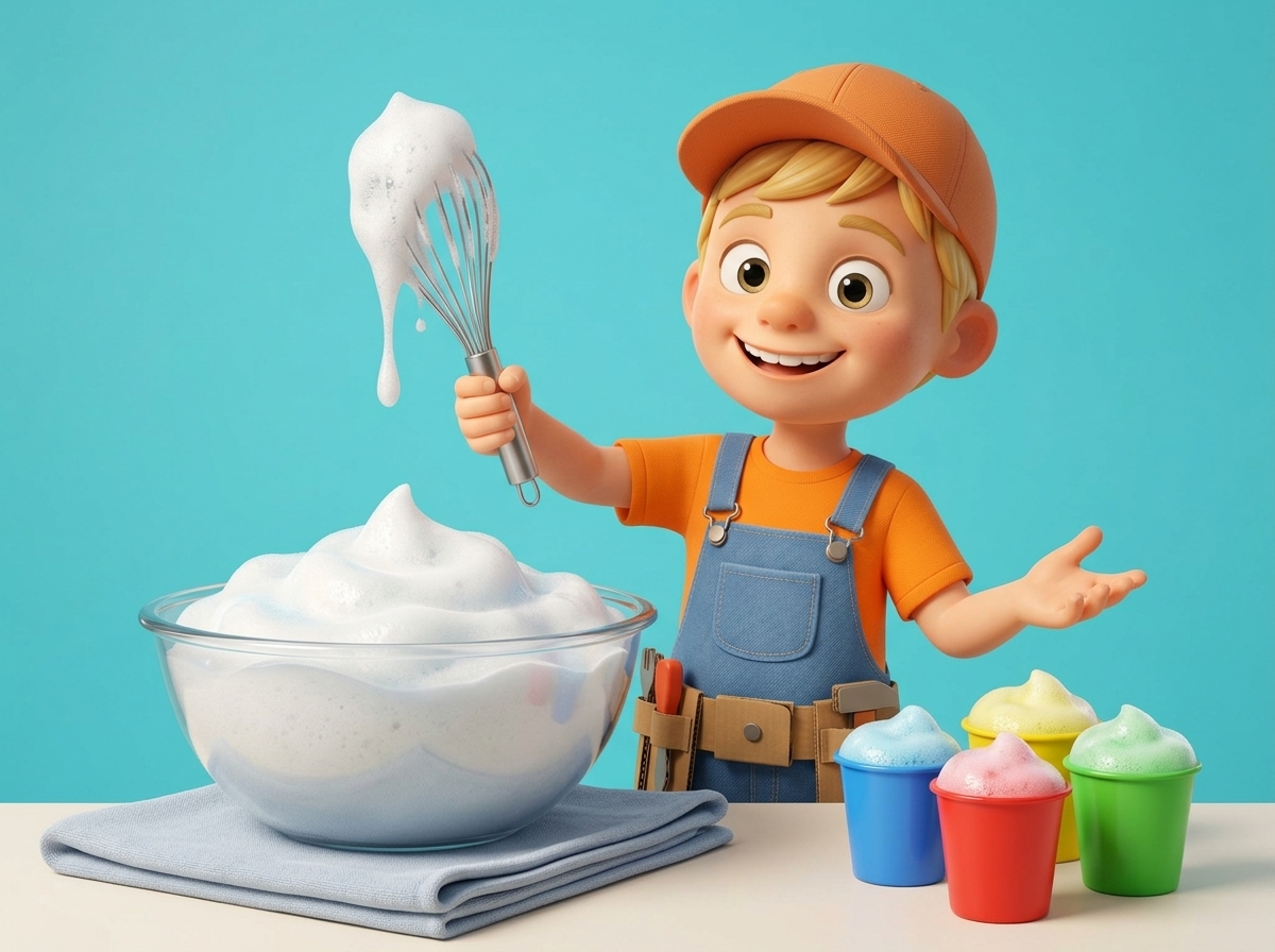 Bubble Foam Whisking Station