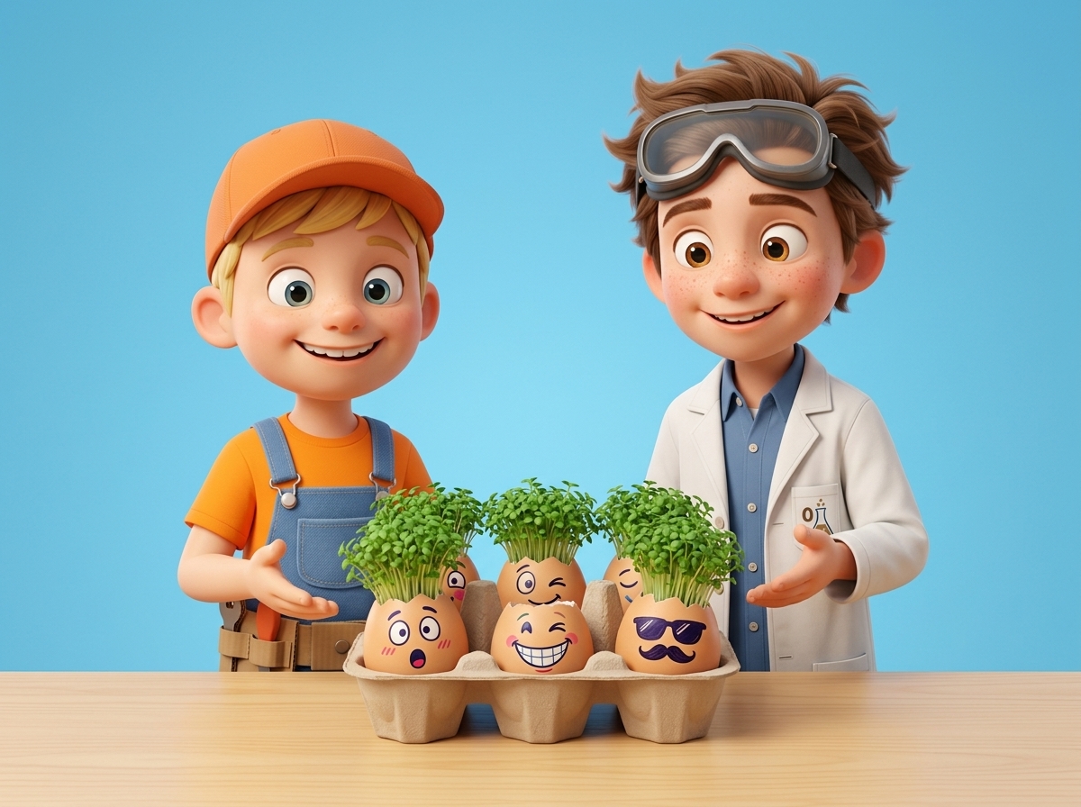 Eggshell Cress Heads