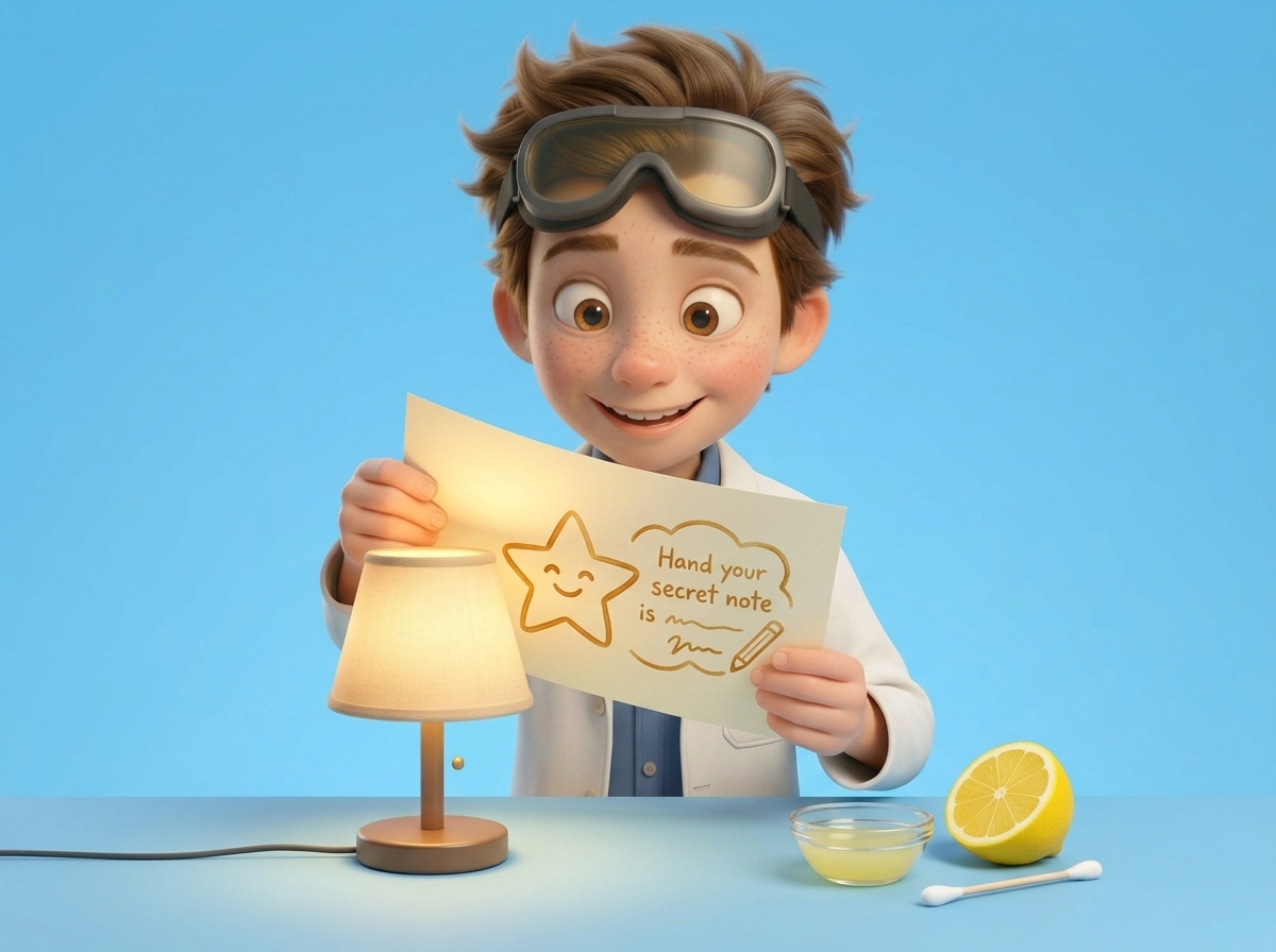 Invisible Lemon Ink