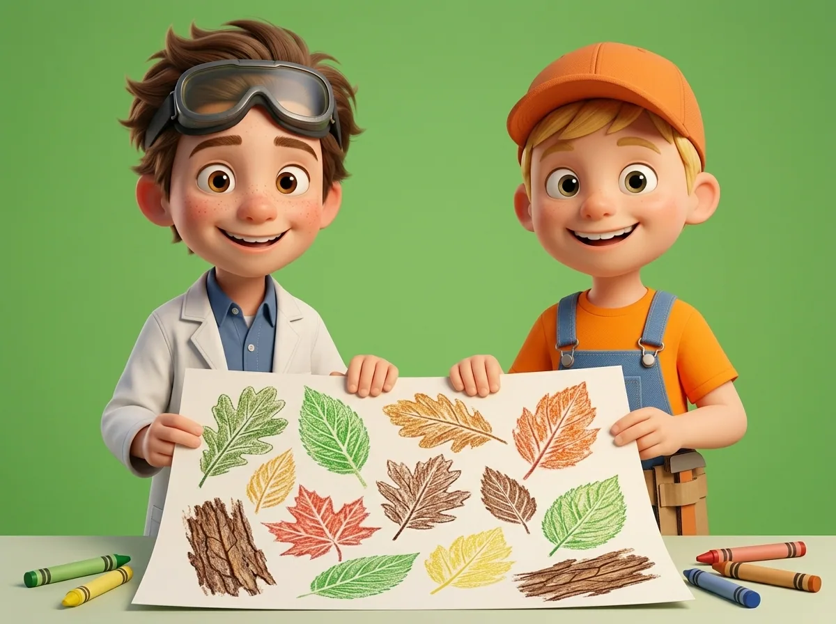 Leaf & Bark Rubbings