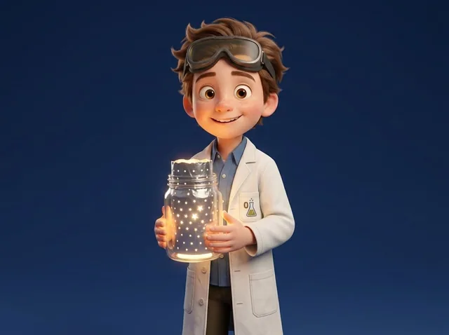 Star Projector Jar